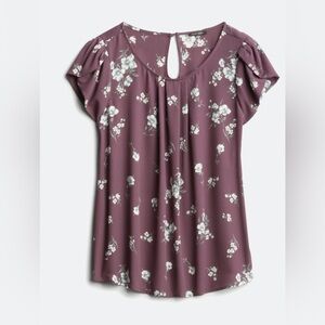 Papermoon's Bastille Tulip Sleeve Blouse size 3X